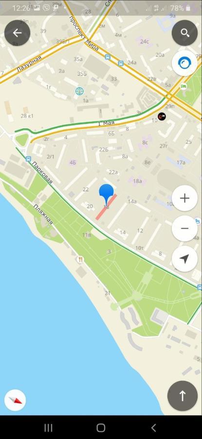 Двухкомнатная Квартира 300М От Моря Ул Парковая 18 Отчетные Док Chornomorsk Exterior photo
